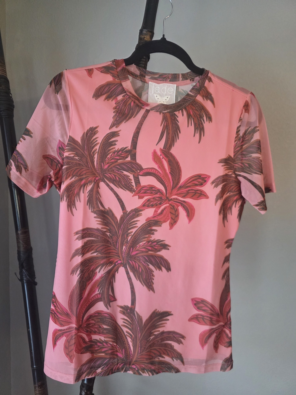 Johnny Was Jade Mesh Blouse Worn Once Size Medium